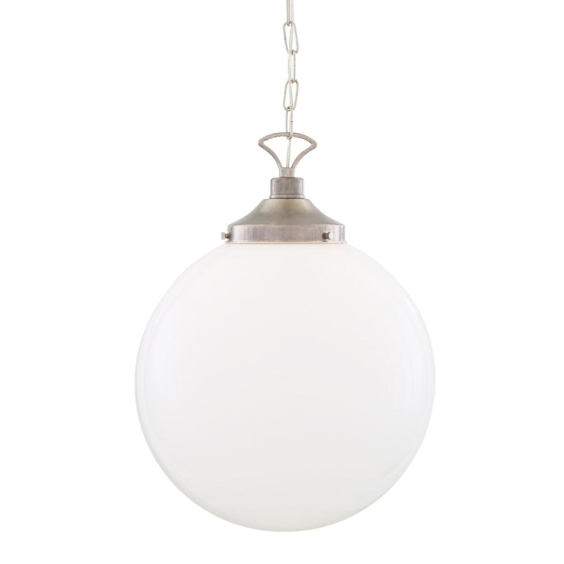 Yerevan Opal Glass Globe Pendant Light 15.75" IP20 main product image