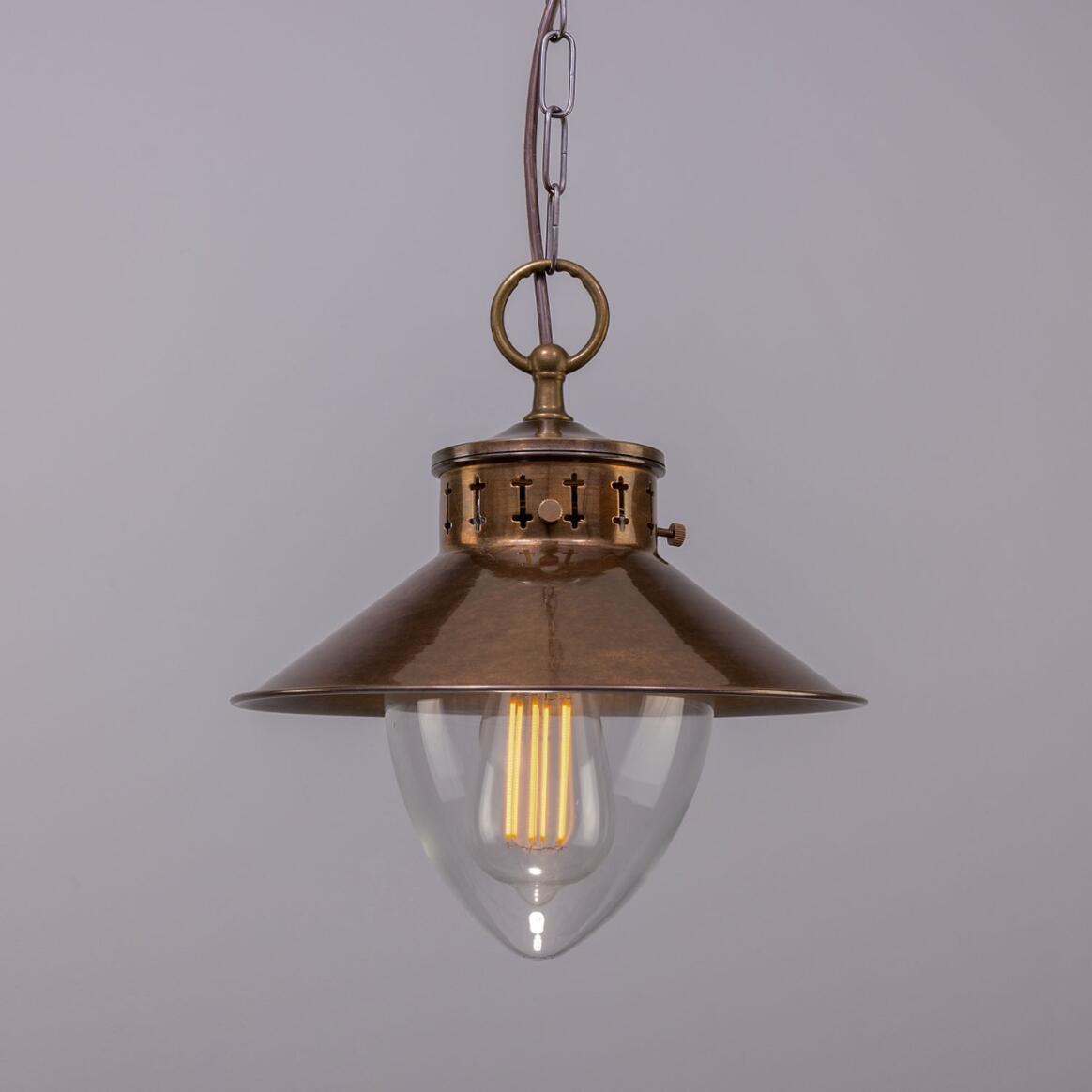 Boyd Vintage Industrial Pendant Light 10.5" IP20 main product image