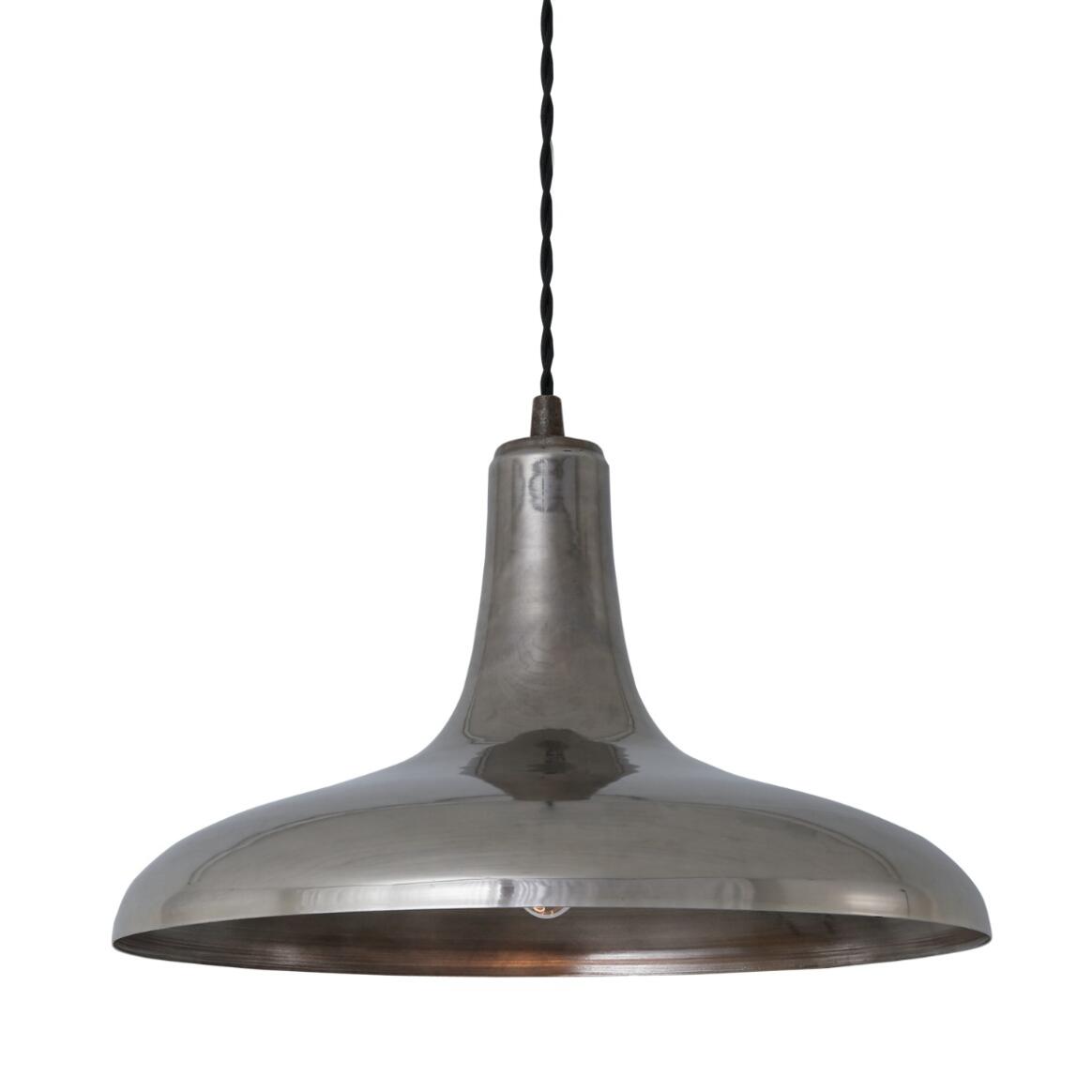 Kamal Perforated Brass Moroccan Pendant Light 12.5" IP20 main product image