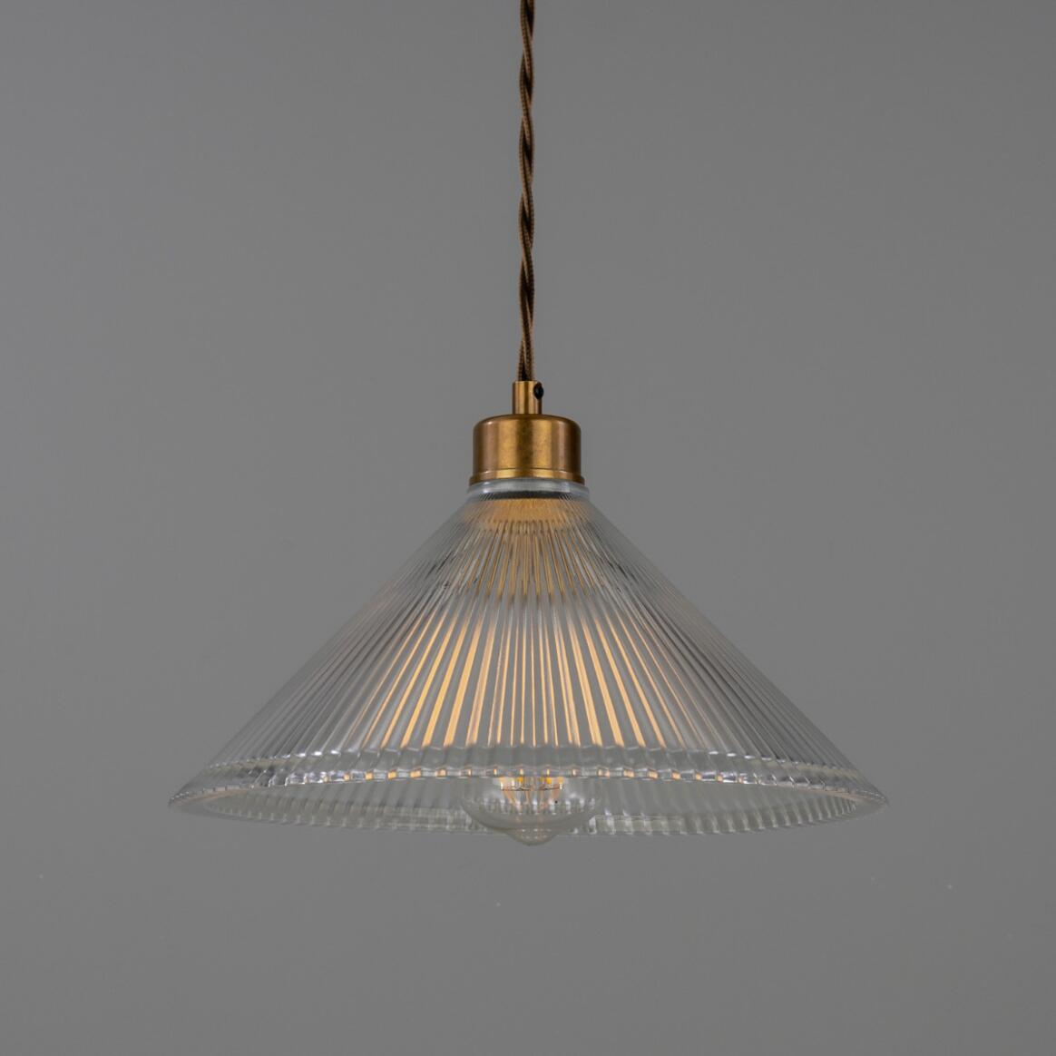 Suspension Rebell en verre prismatique, 30 cm IP20 main product image