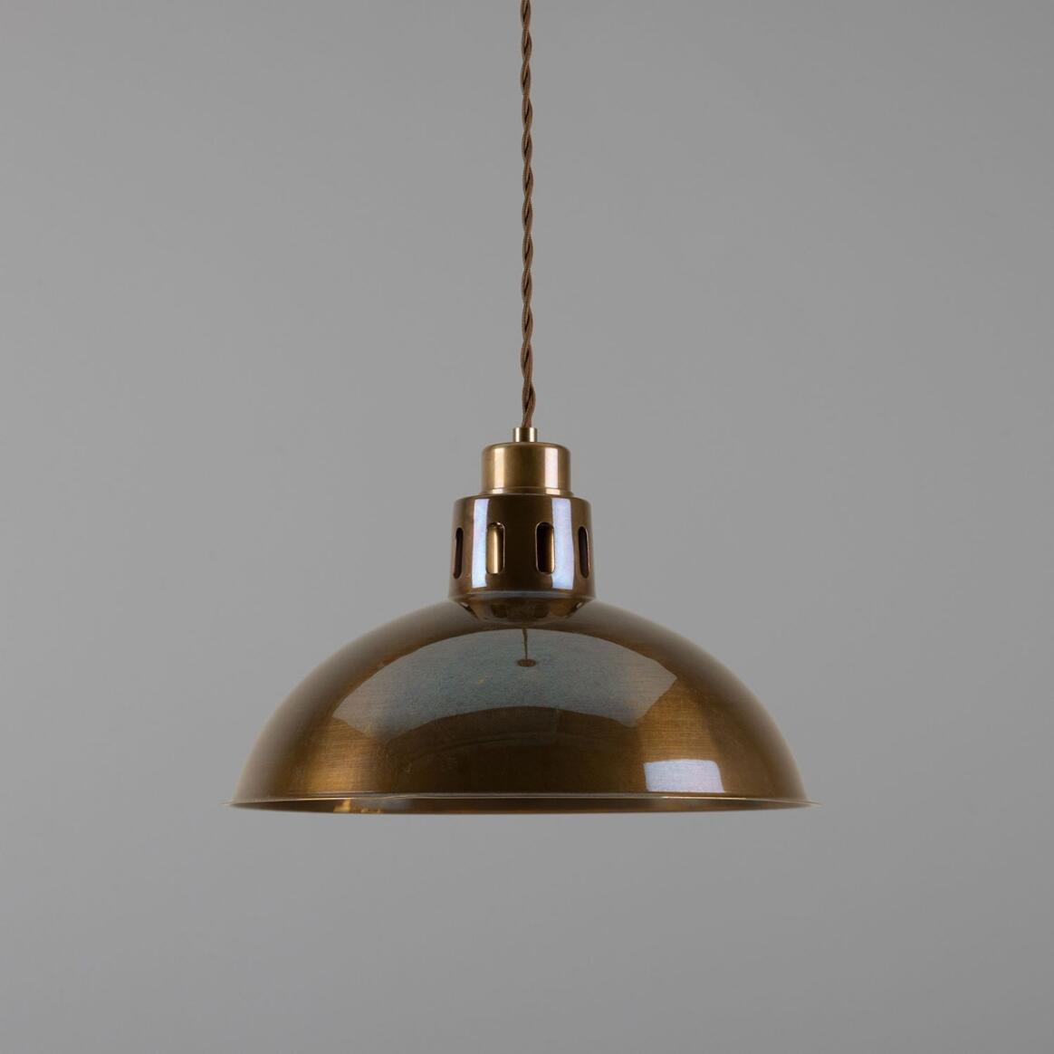 Suspension industrielle en laiton Paris, 30 cm IP20 main product image