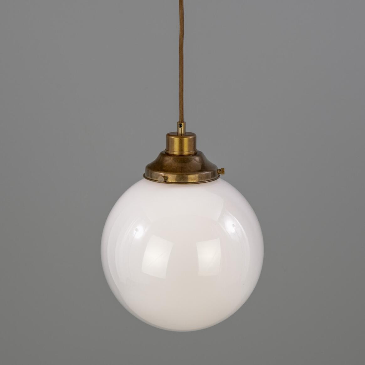 Gentry Opal Glass Globe Pendant Light 9.75" IP20 main product image