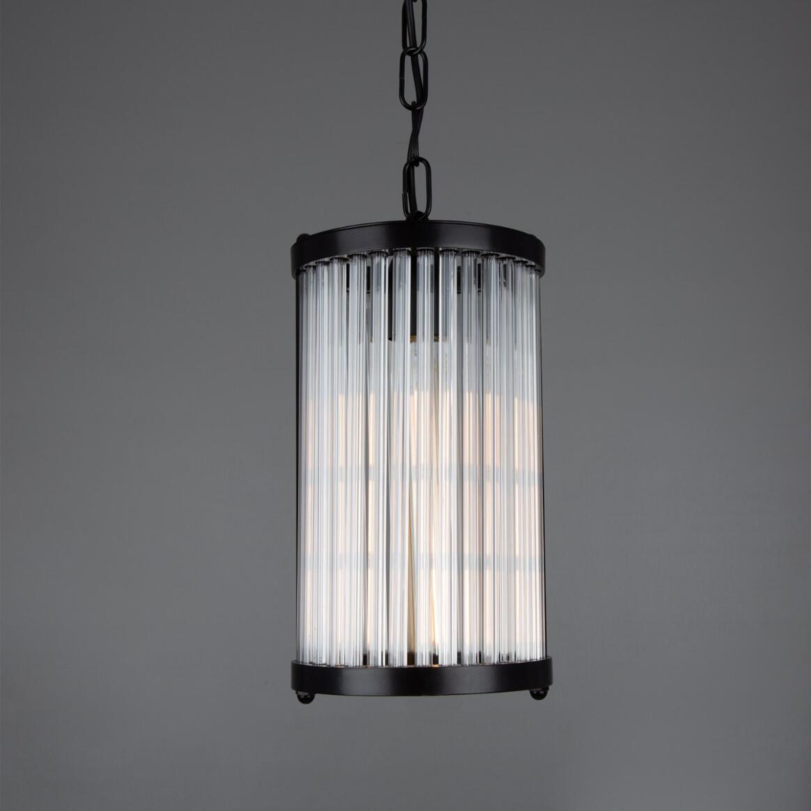 Caledon Petite Pendant Light with Glass Rods 13.5" IP20 main product image