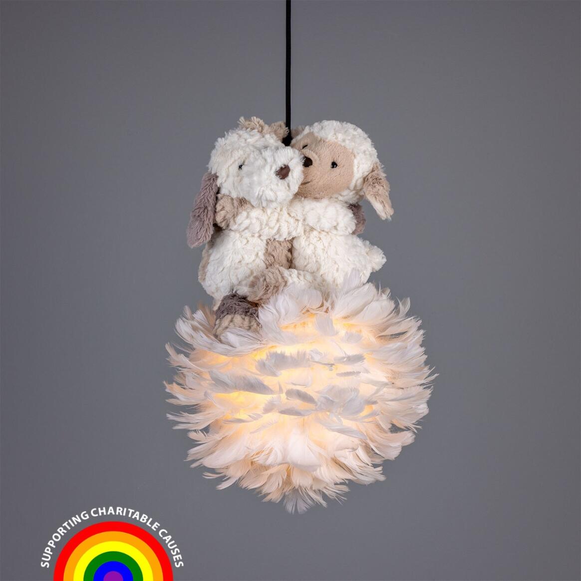 Foz Teddy Cloud Pendant Light 50" IP20 main product image