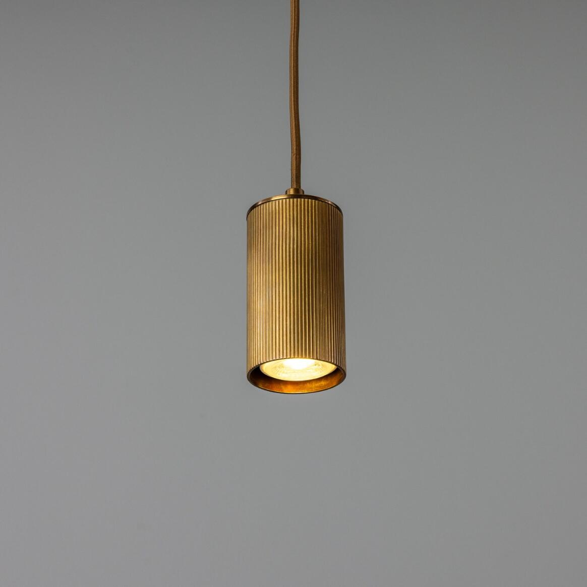 Adare Brass Pendant Spotlight 14.5cm IP20 main product image