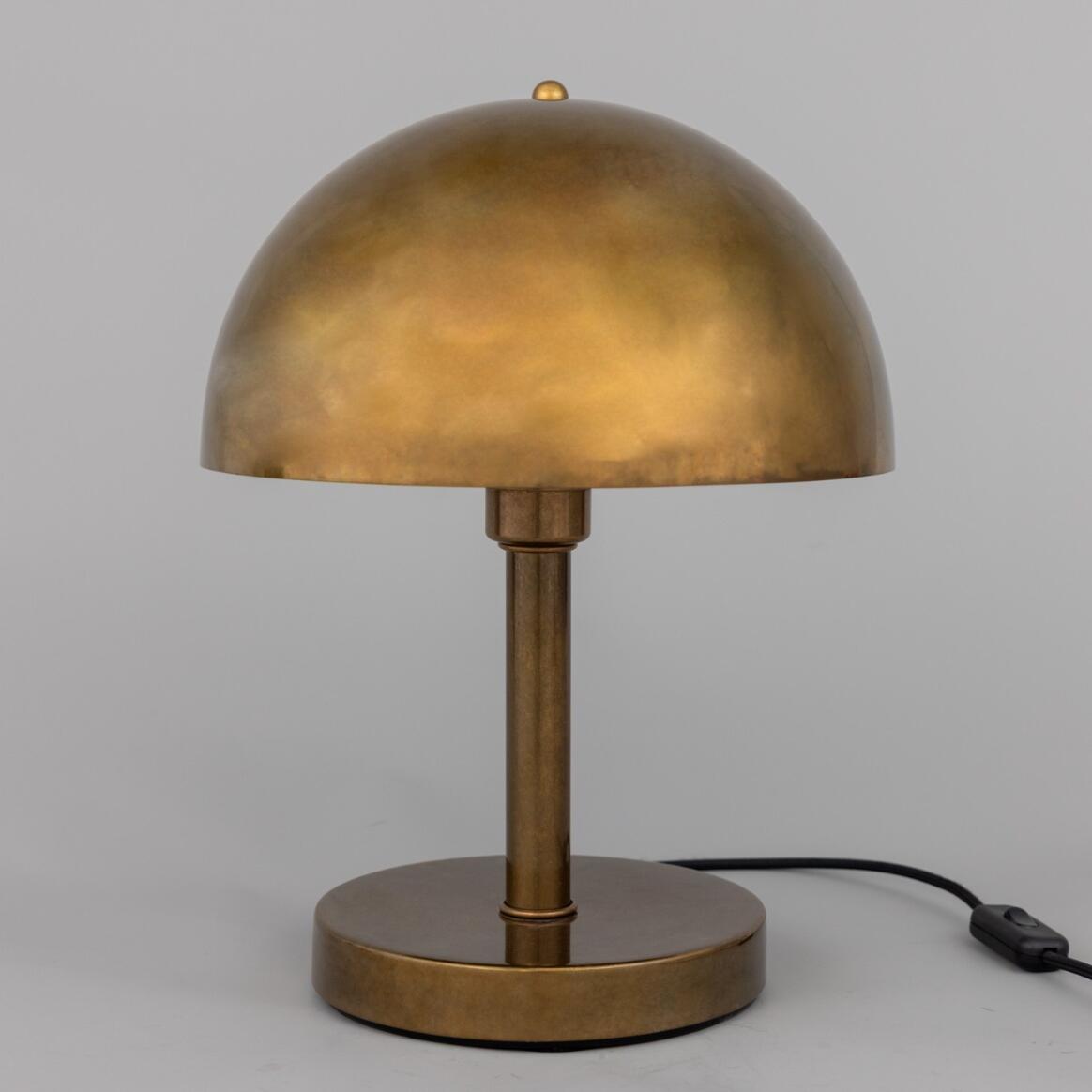 Turku Modern Brass Dome Table Lamp 30cm IP20 main product image