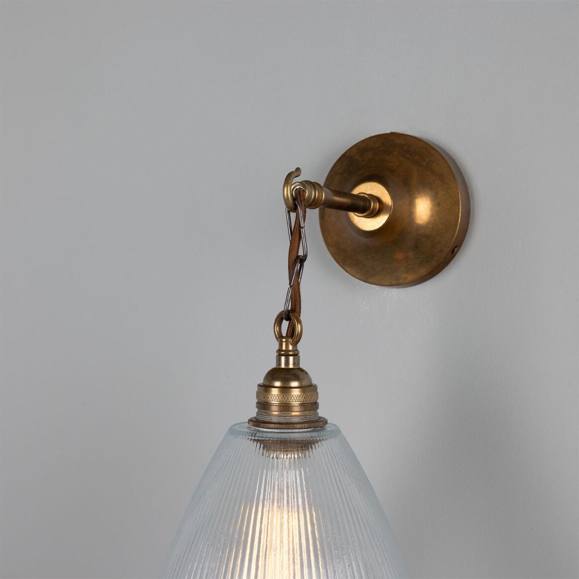 Fend Vintage Prismatic Glass Wall Sconce 15