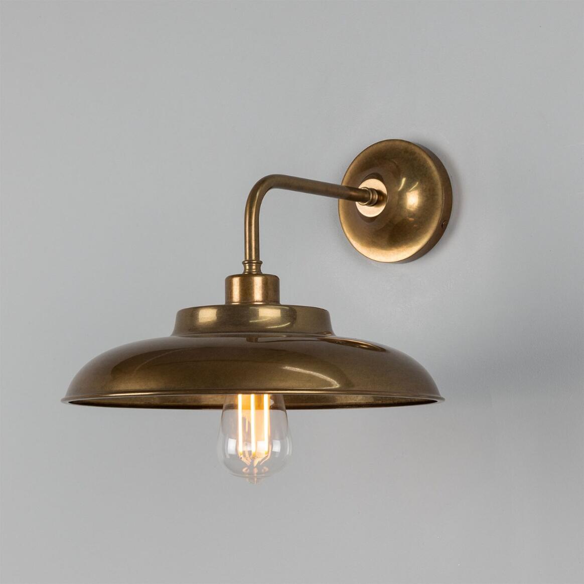Telal Industrial Brass Factory Wall Sconce 15.4" IP20 main product image