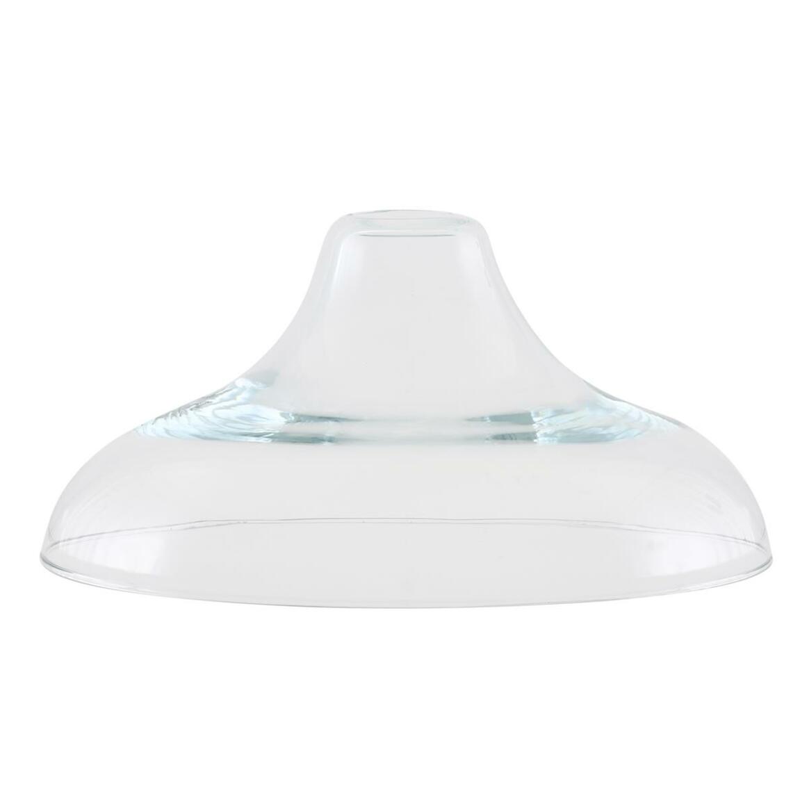 Clear Railway Glass Lamp Shade 37cm main product image