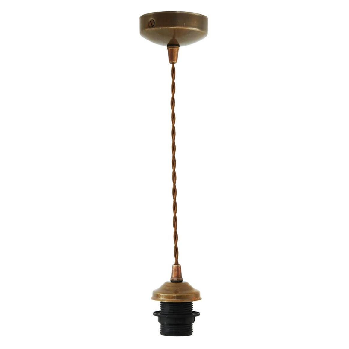 Doha Braided Suspension Pendant Light 2" IP20 main product image