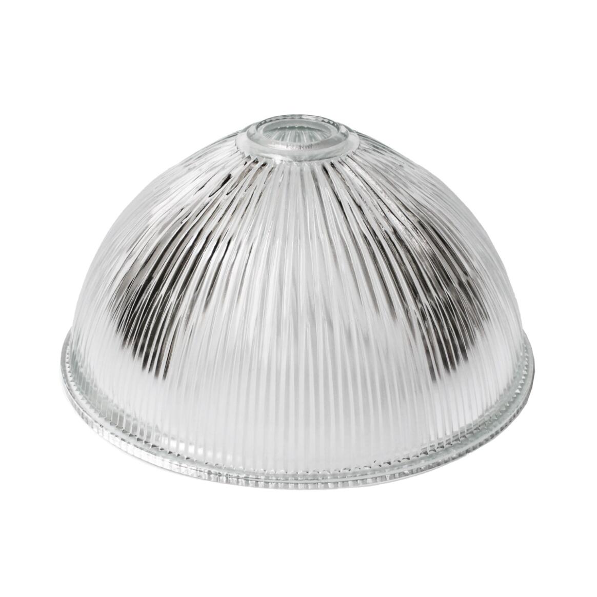 30cm Holophane glass lamp shade main product image