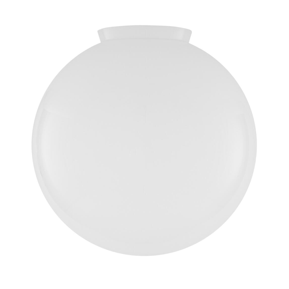 Abat-jour globe en verre opale 35cm main product image