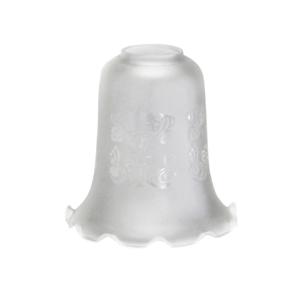 Acid etched victorian bell shade main product image