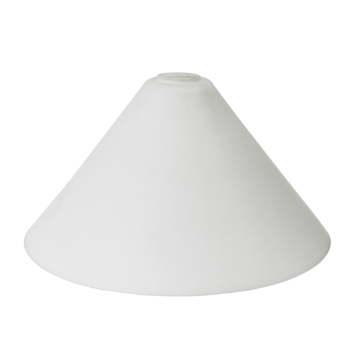 Opal cone pool table glass lamp shade main product image