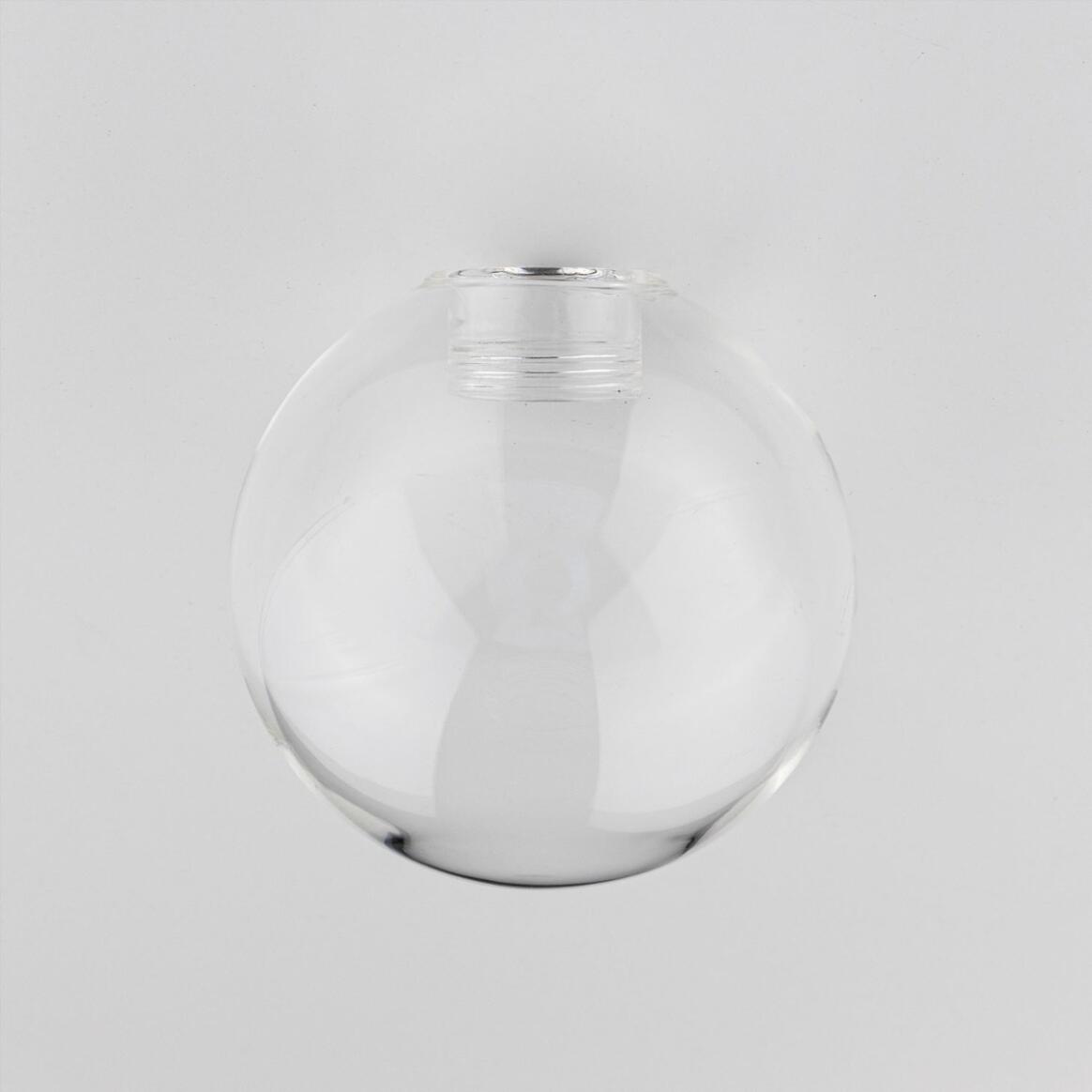 Globe en verre transparent 8cm, filetage interne G9 main product image