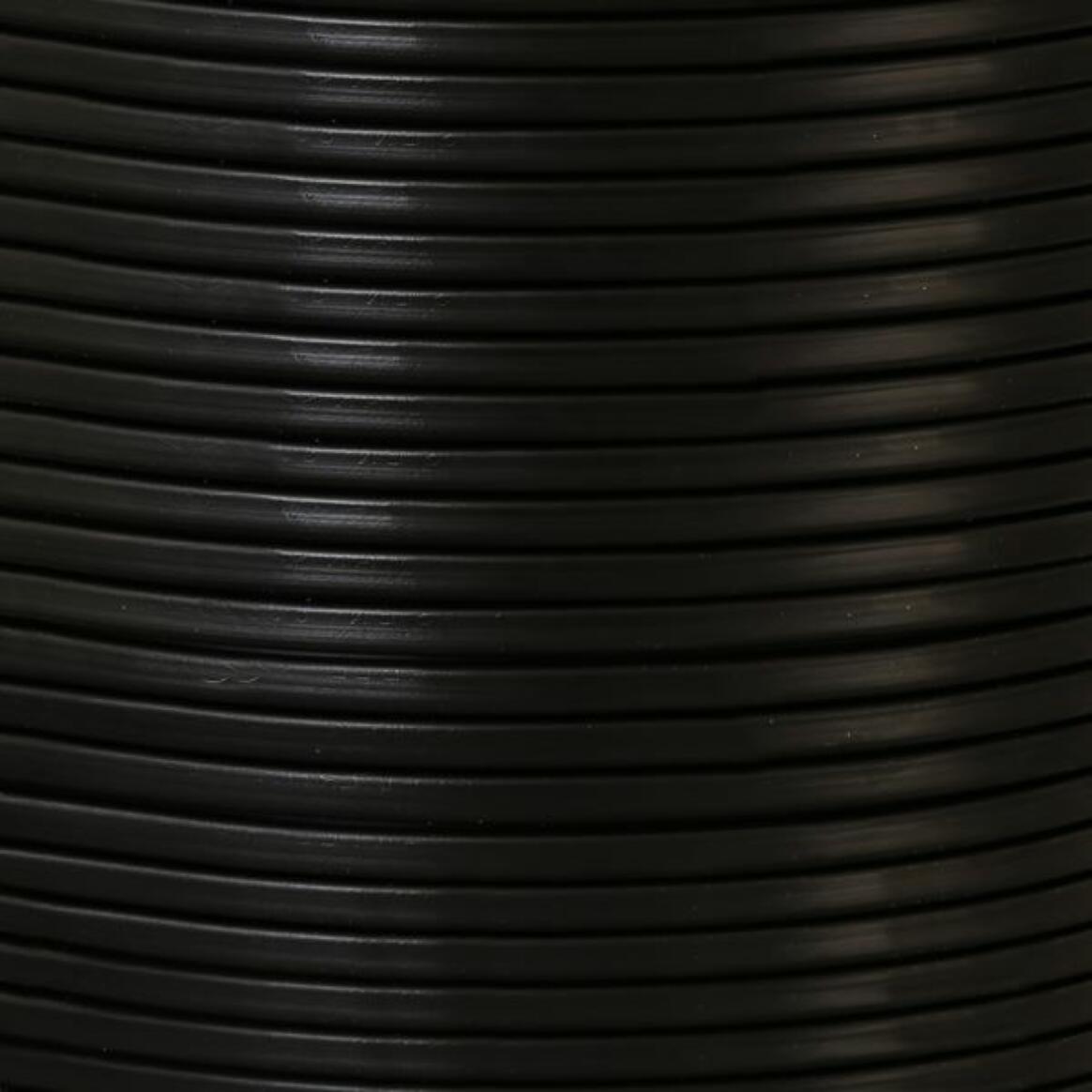 Black PVC Flexible Cable, 2 Core main product image