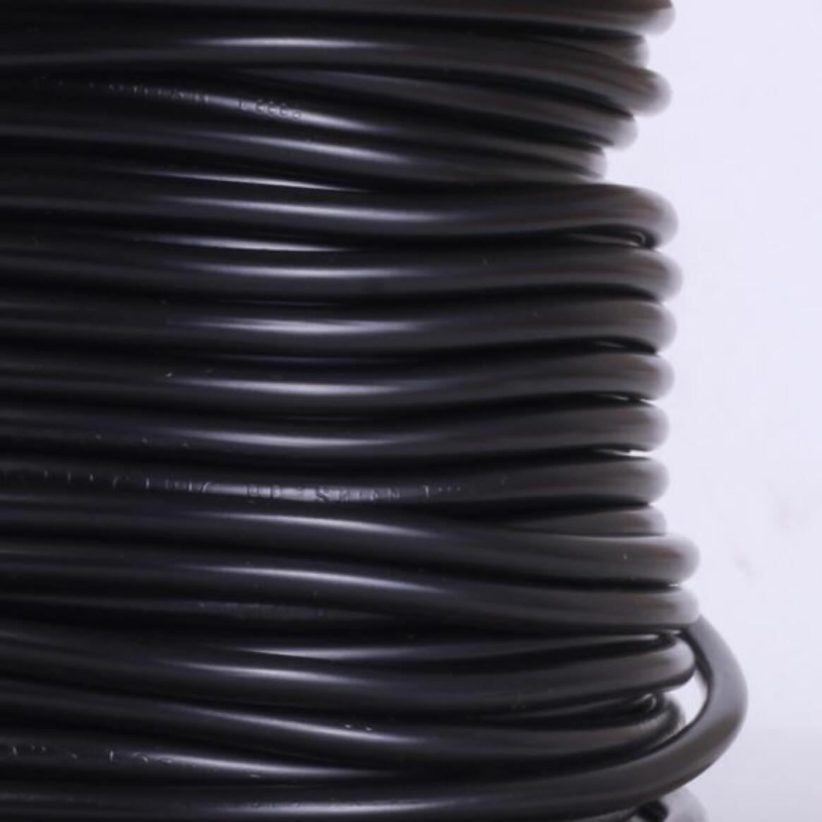Black PVC Flexible Cable, 3 Core main product image
