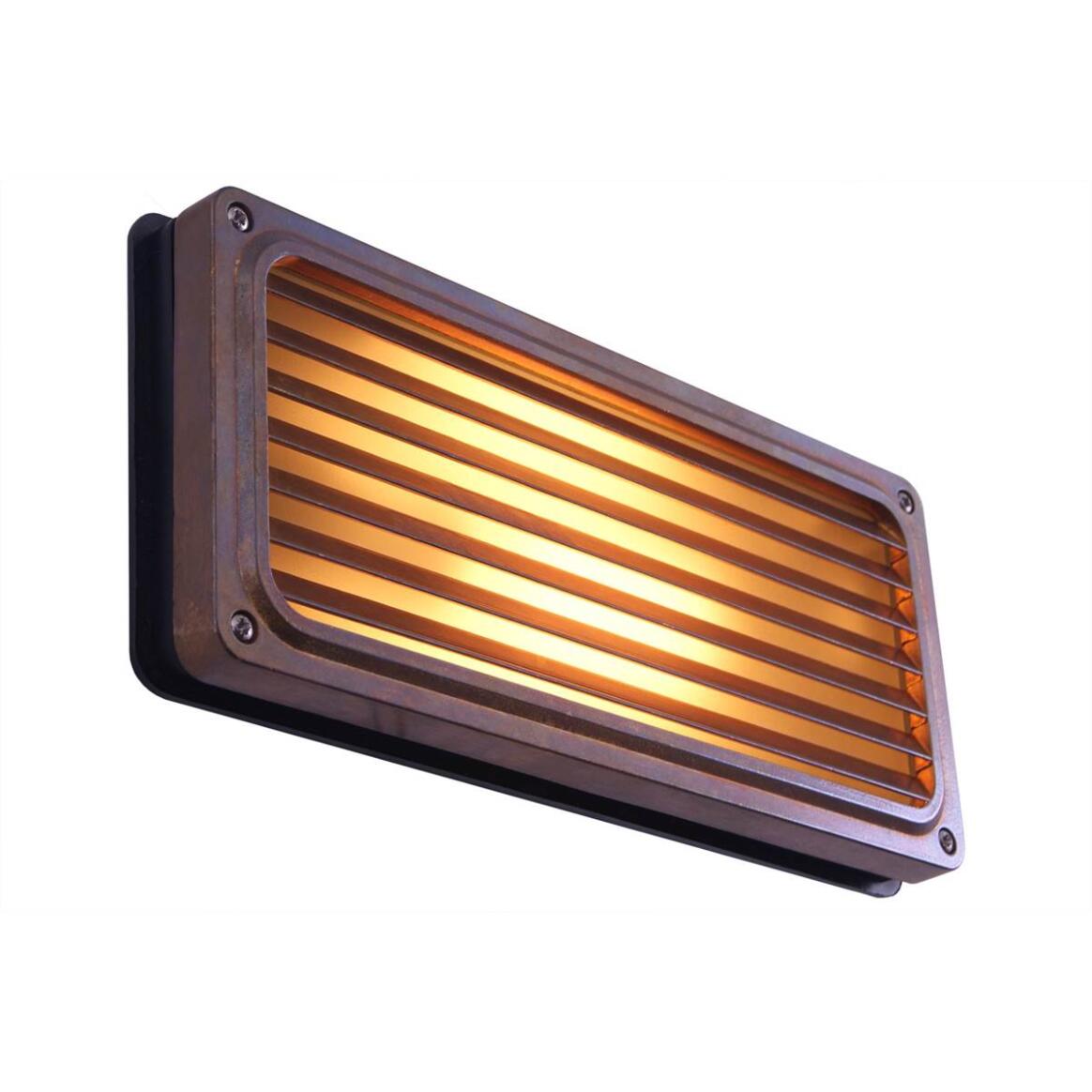 Rectangular Recessed Wall Light