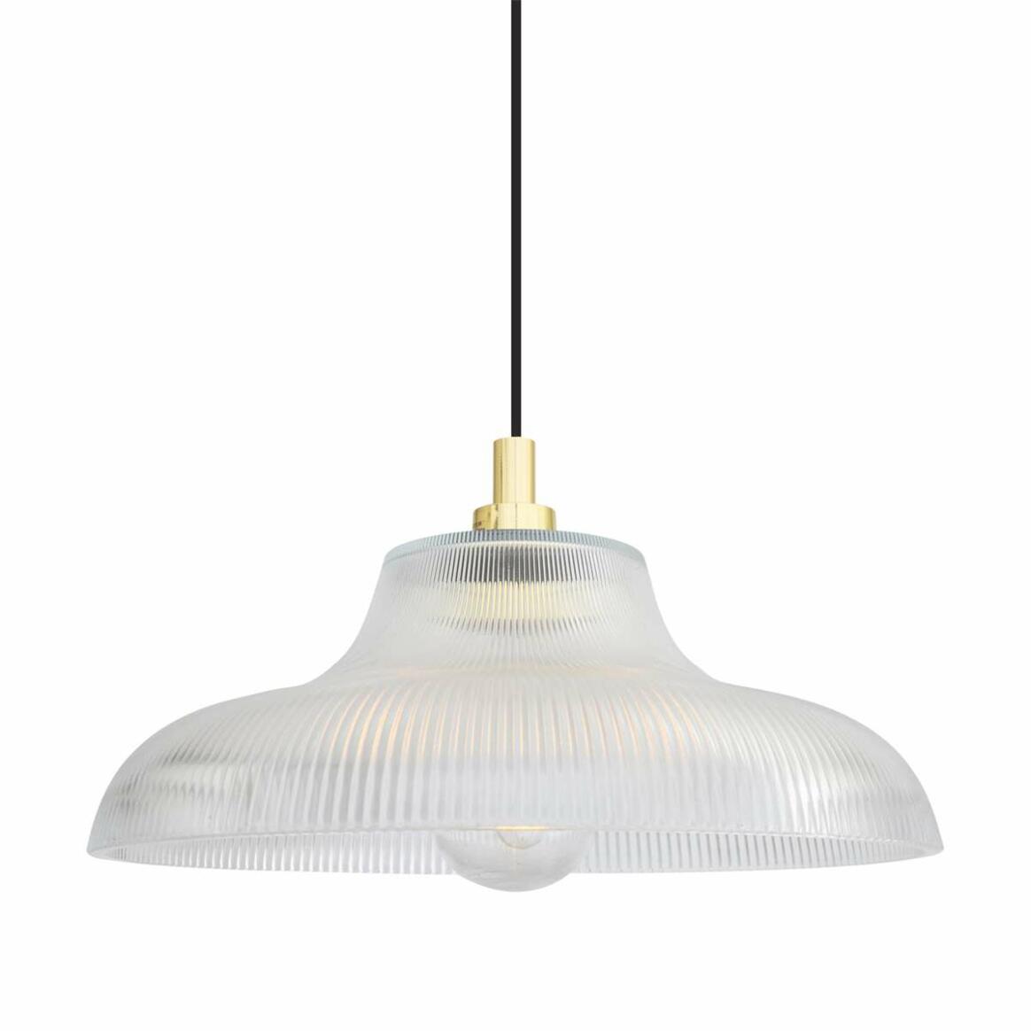 Aquarius Prismatic Glass Pendant Light 15.75" IP65 main product image