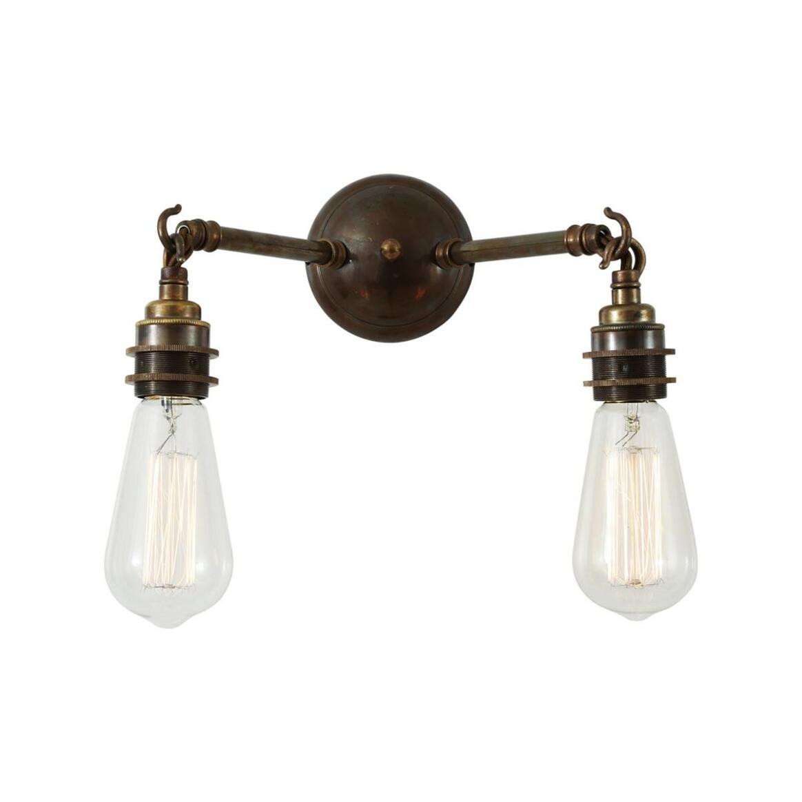 Arrigo Double Bare Bulb Wall Light main product image