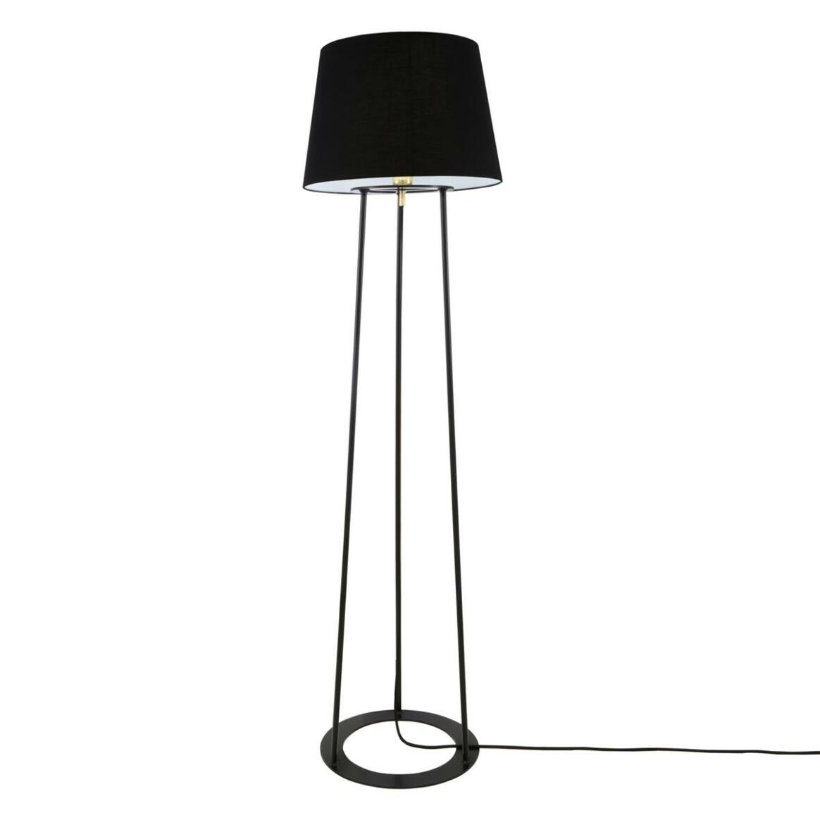 Borris Three-legged Floor Lamp with Fabric Shade main product image