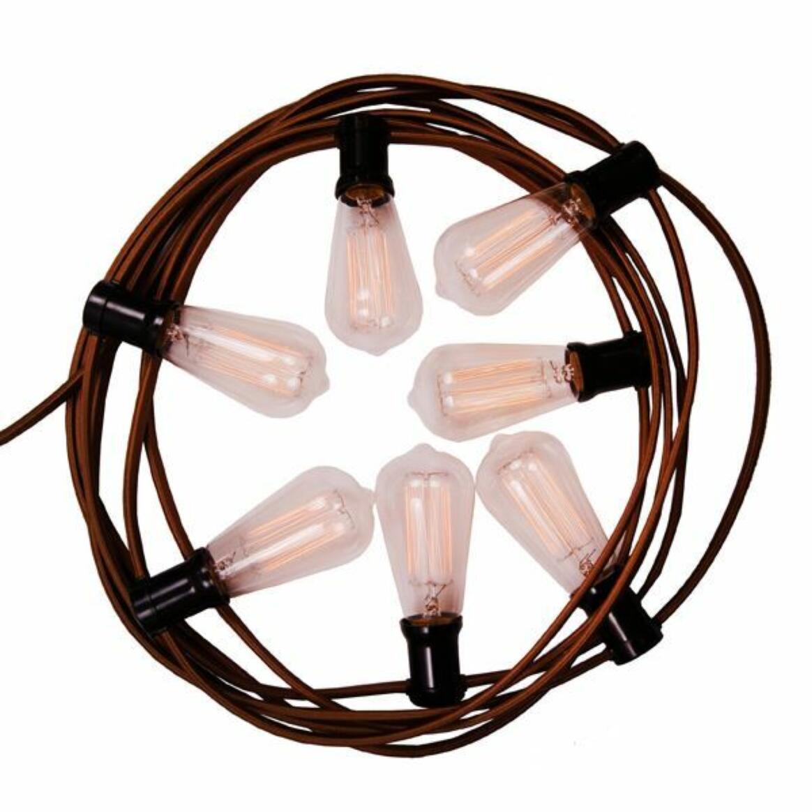 Braided Cable for Festoon or String Lights main product image