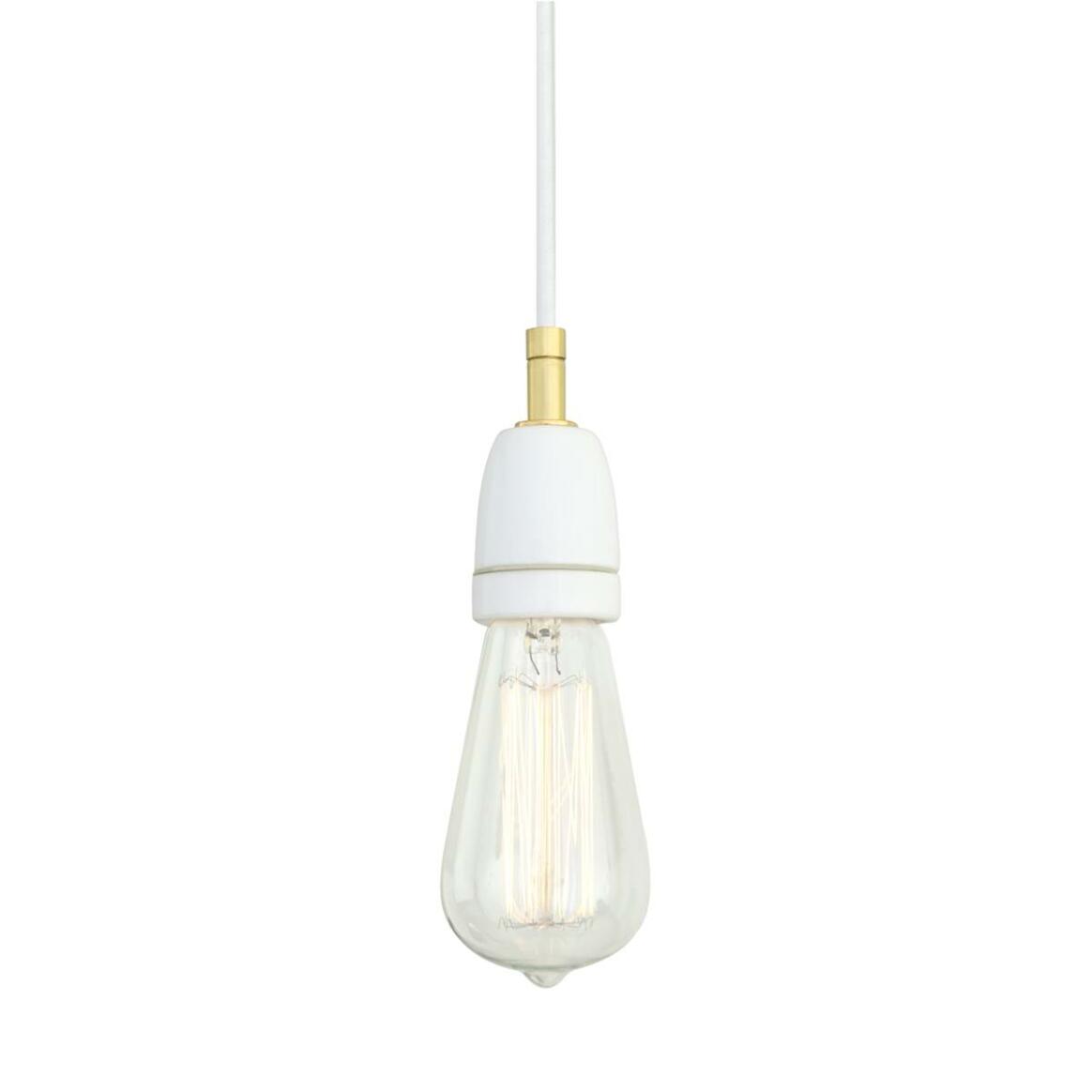 Caltra Modern Ceramic and Brass Pendant Light main product image