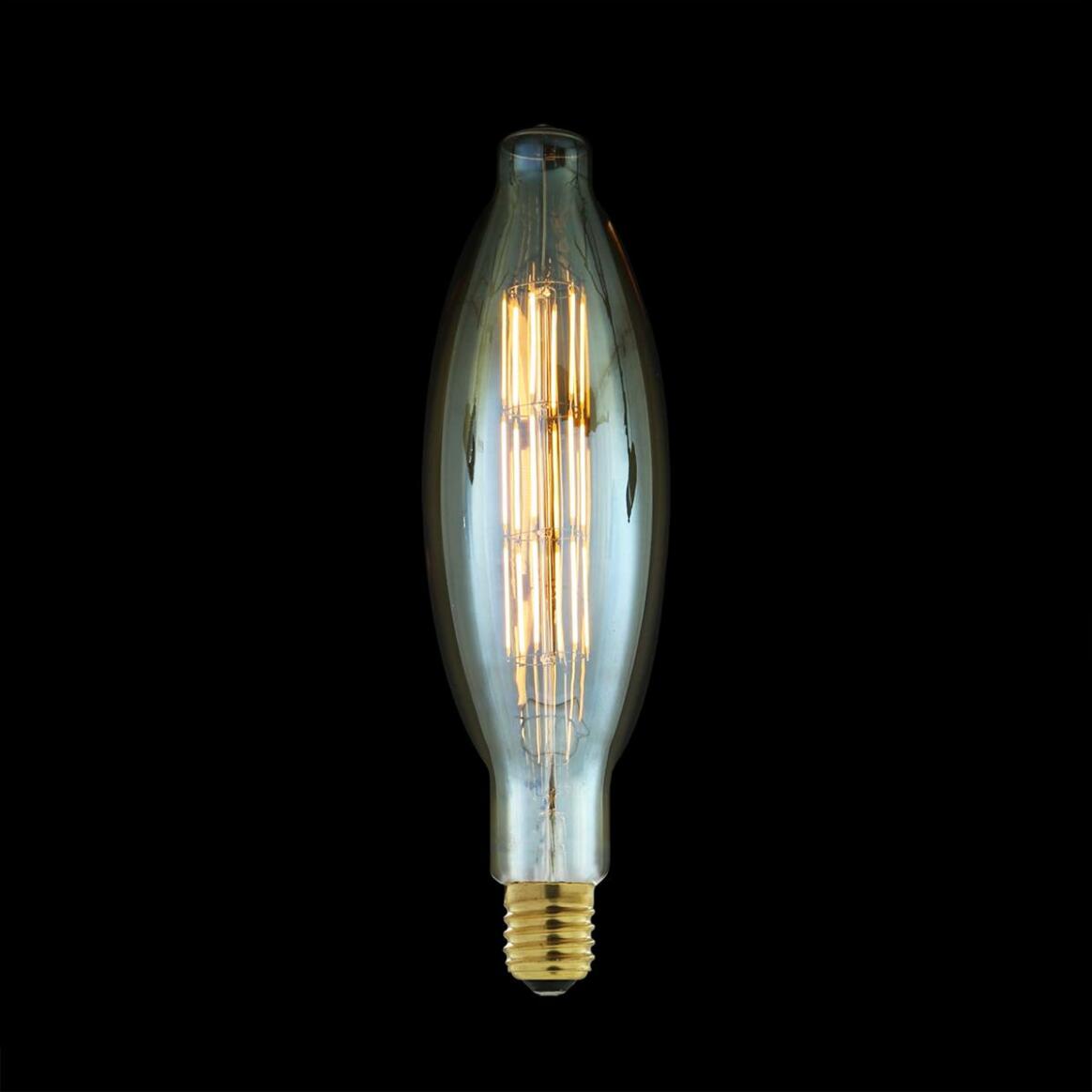 Ampoule à filament LED ellipse géante E40 dimmable GES 11W 2100k 1100lm 44cm main product image