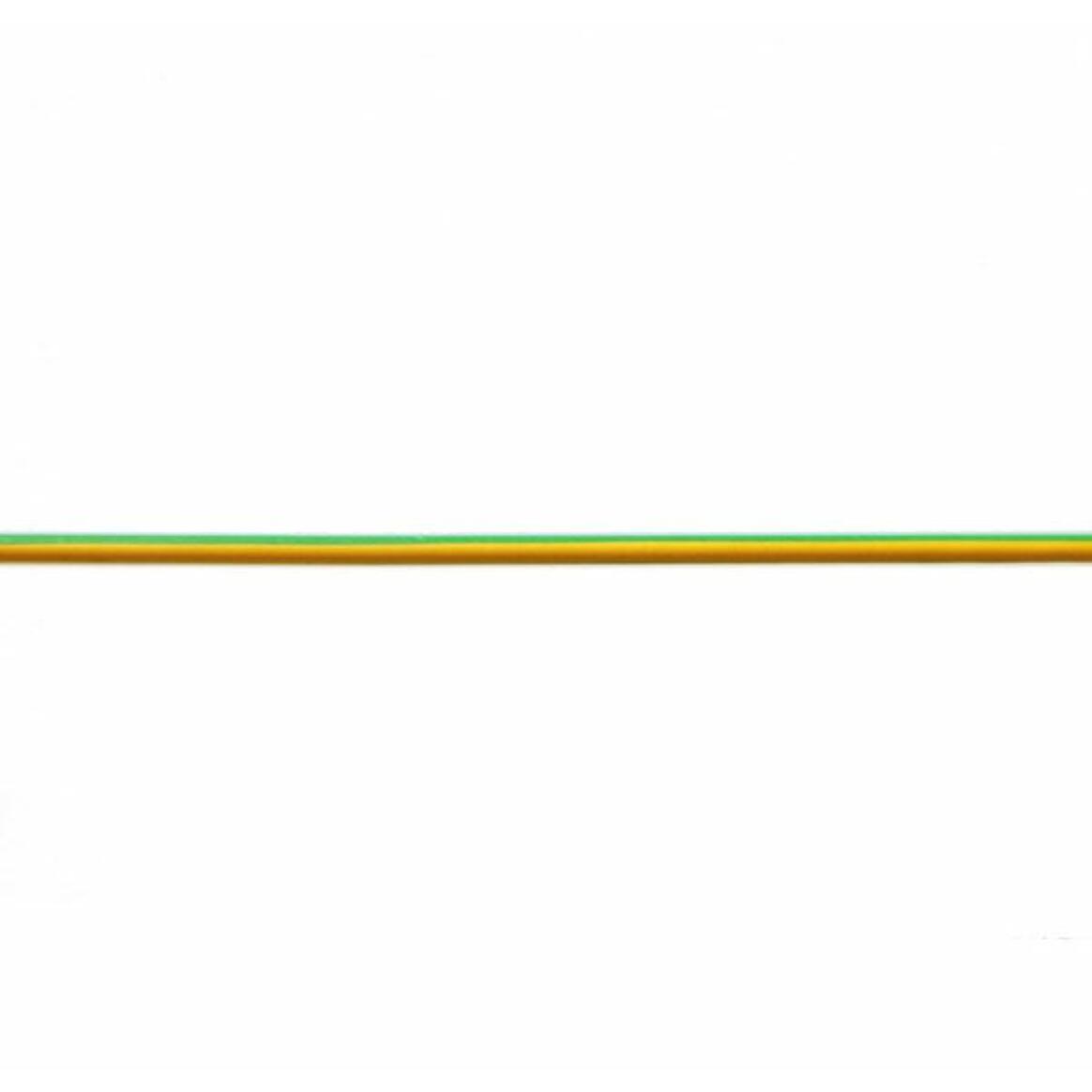 Câble électrique monoconducteur en pvc, terre jaune/vert main product image