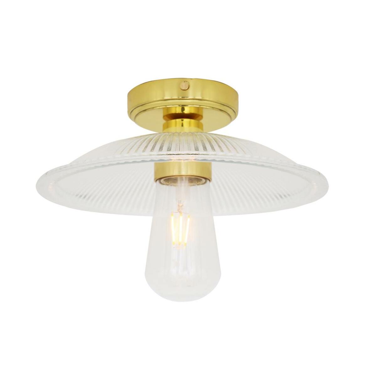 Gal Prismatic Ceiling Light IP65 main product image