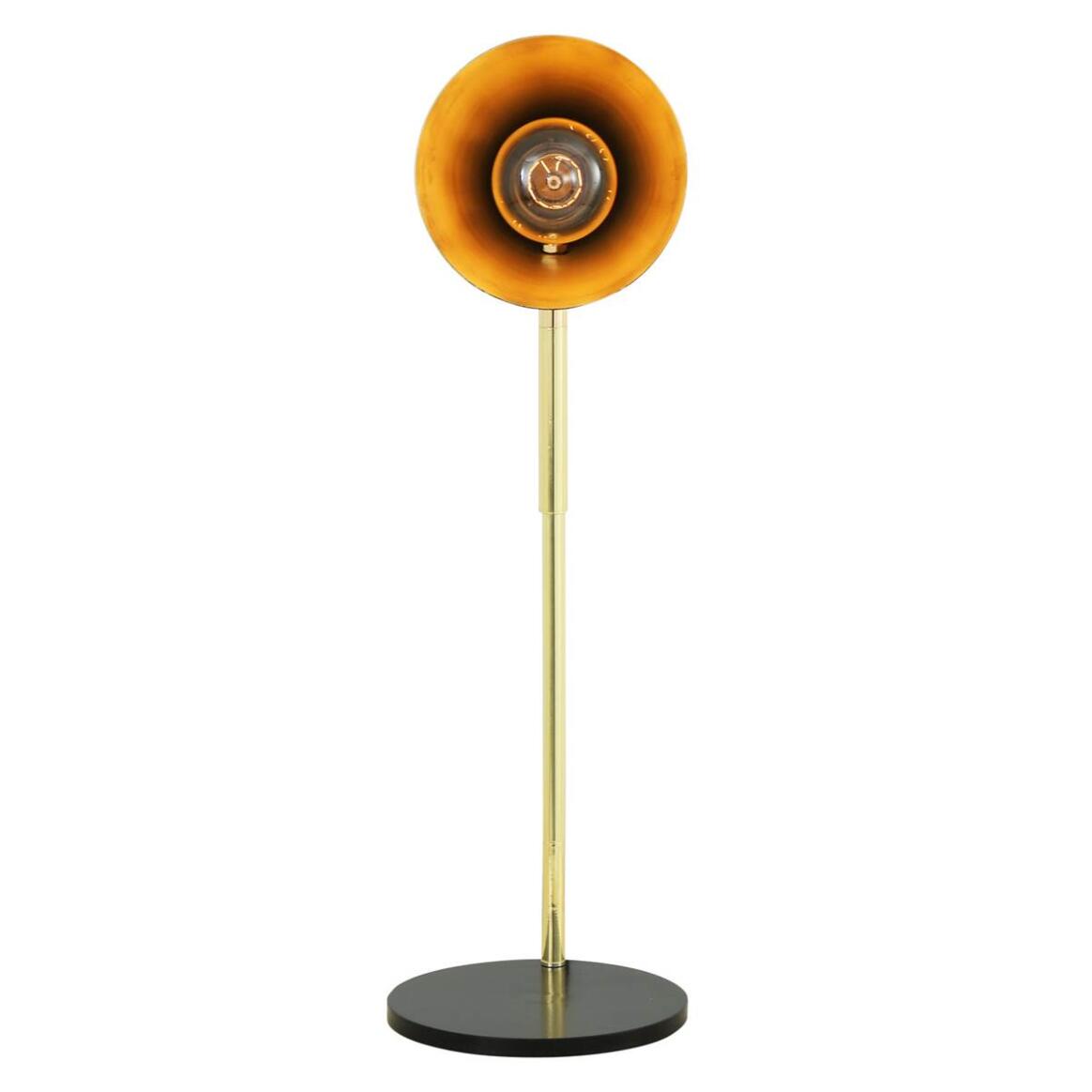 Lusaka Modern Adjustable Table Lamp with Cone Shade | Mullan Lighting