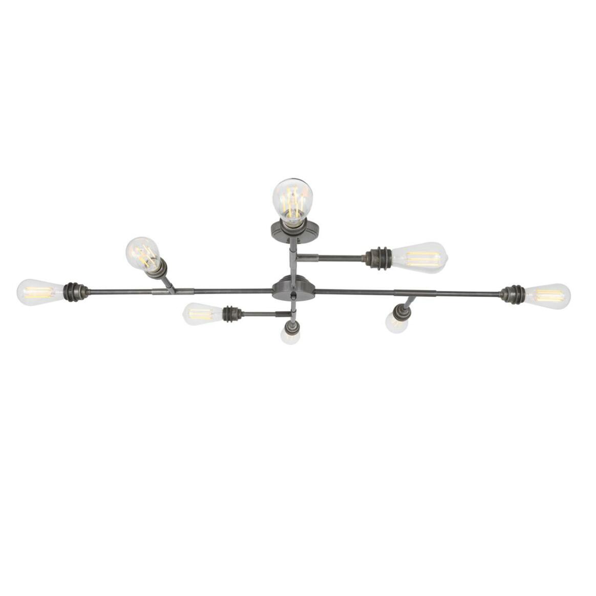 San Felipe Vintage Flush Chandelier, Eight-Arm main product image