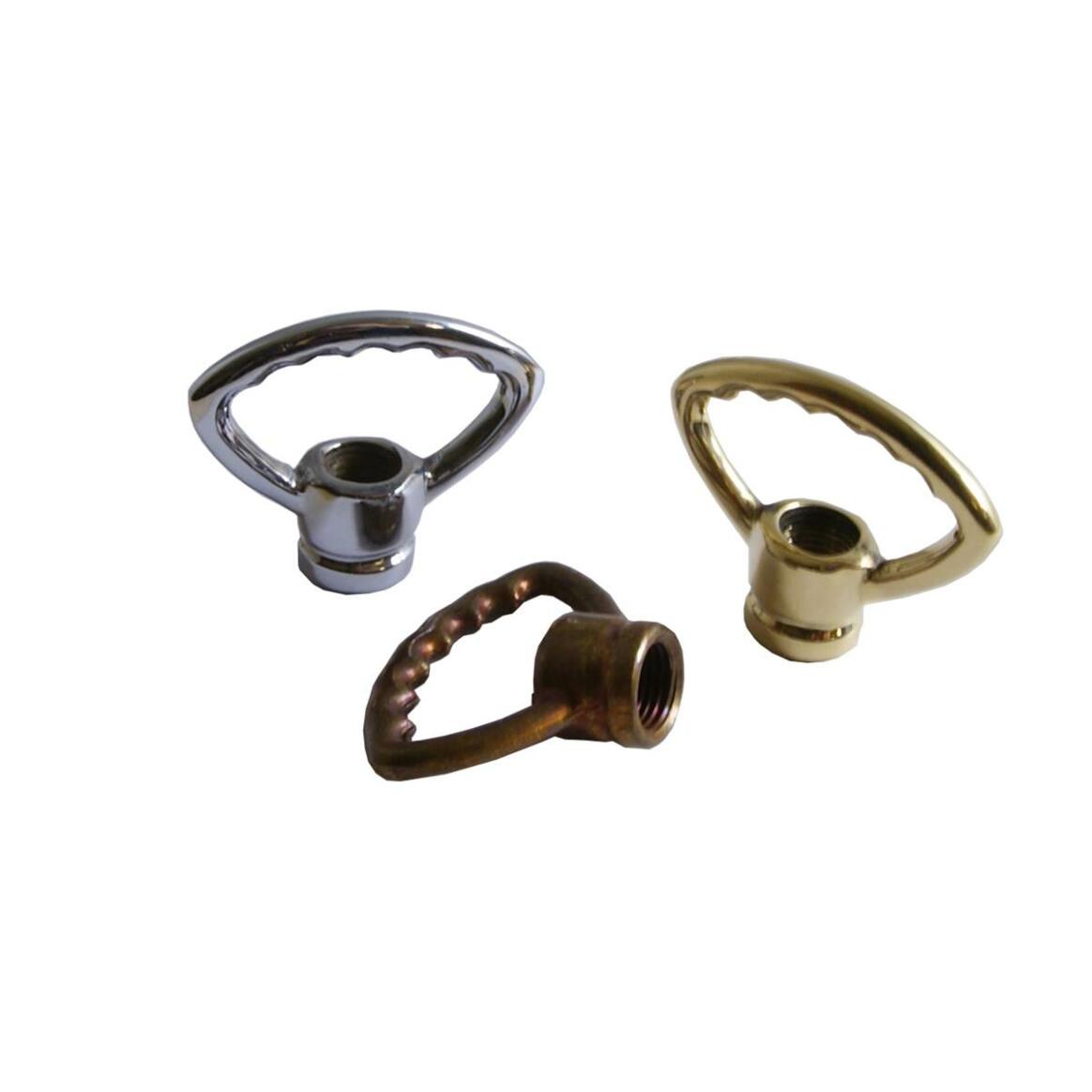 Small Brass Balancing Hook M10 main product image