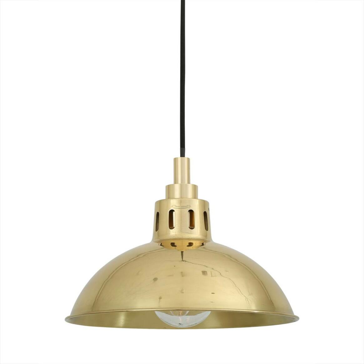 Talise Brass Pendant Light IP65 main product image