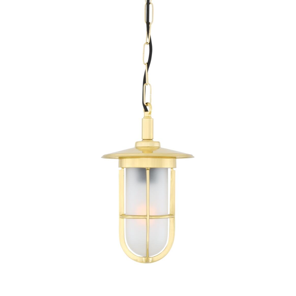 Ramor Nautical Brass Pendant Light IP65 main product image