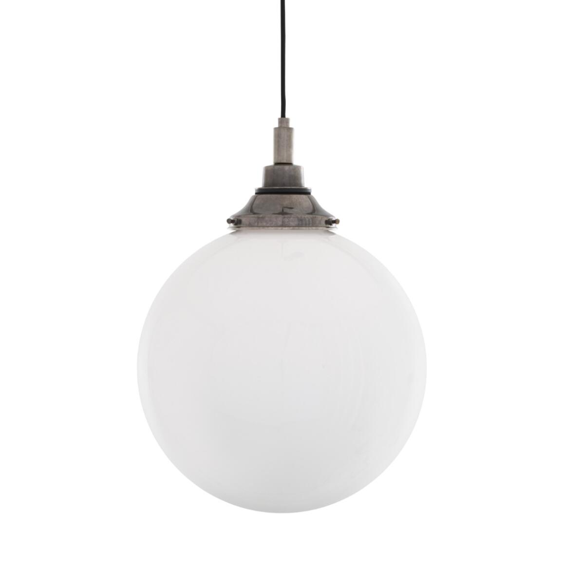 Pelagia Opal Globe Pendant Light 11.8" IP44 main product image