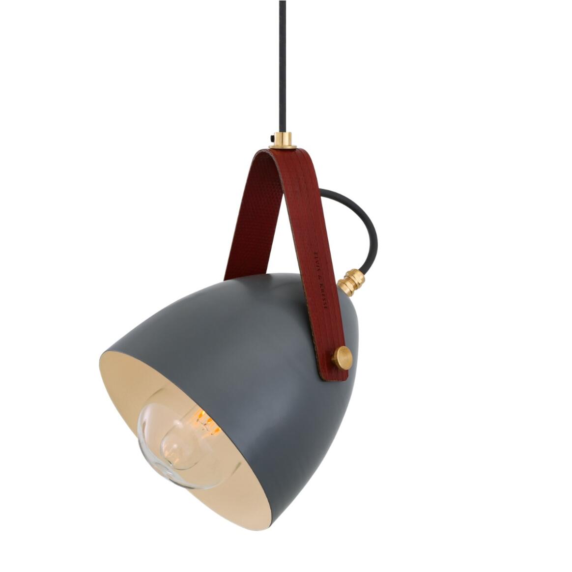 Lambeth Pendant with Rescued Fire-hose Strap IP65 main product image