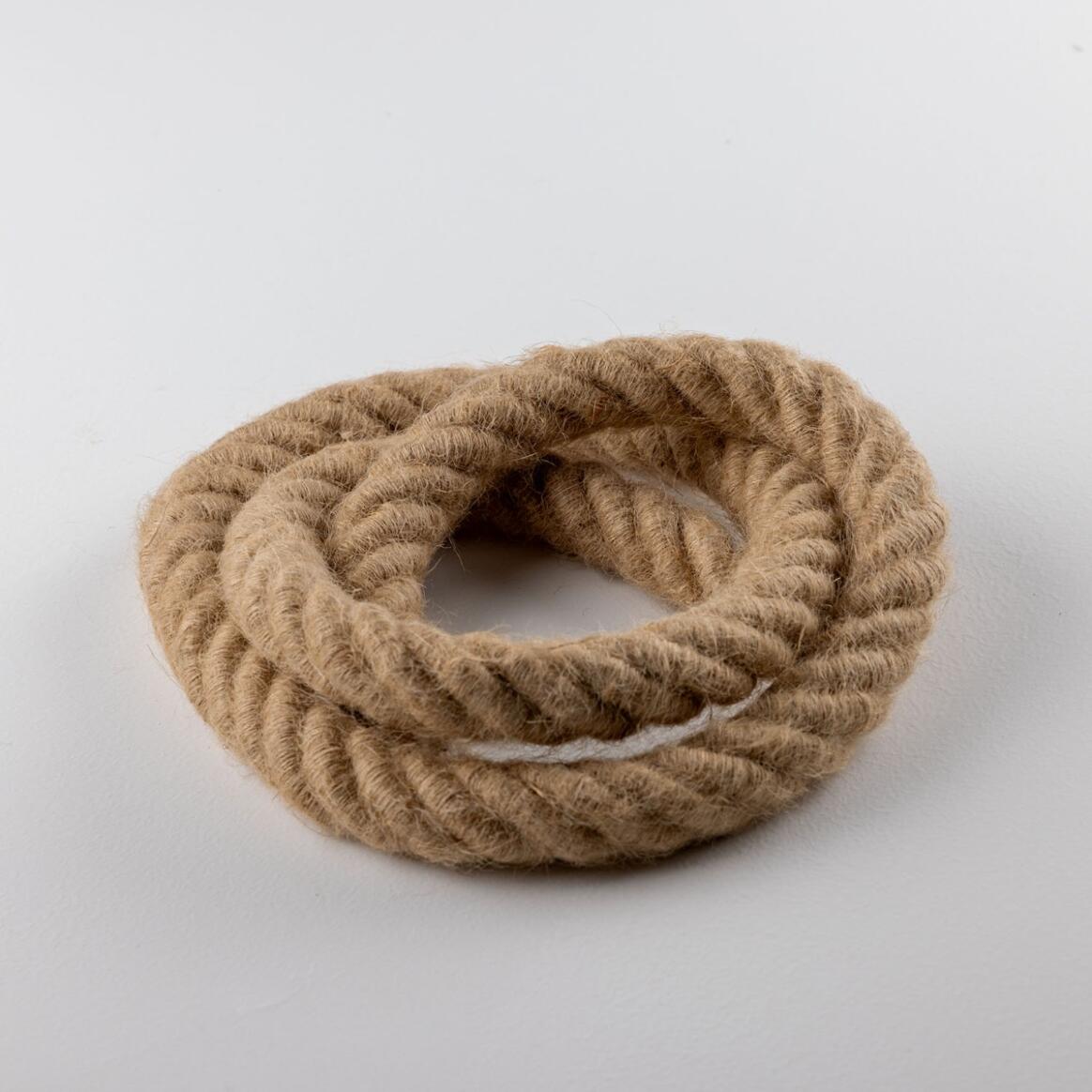 Rustic Jute Rope Cable, 3 Core main product image
