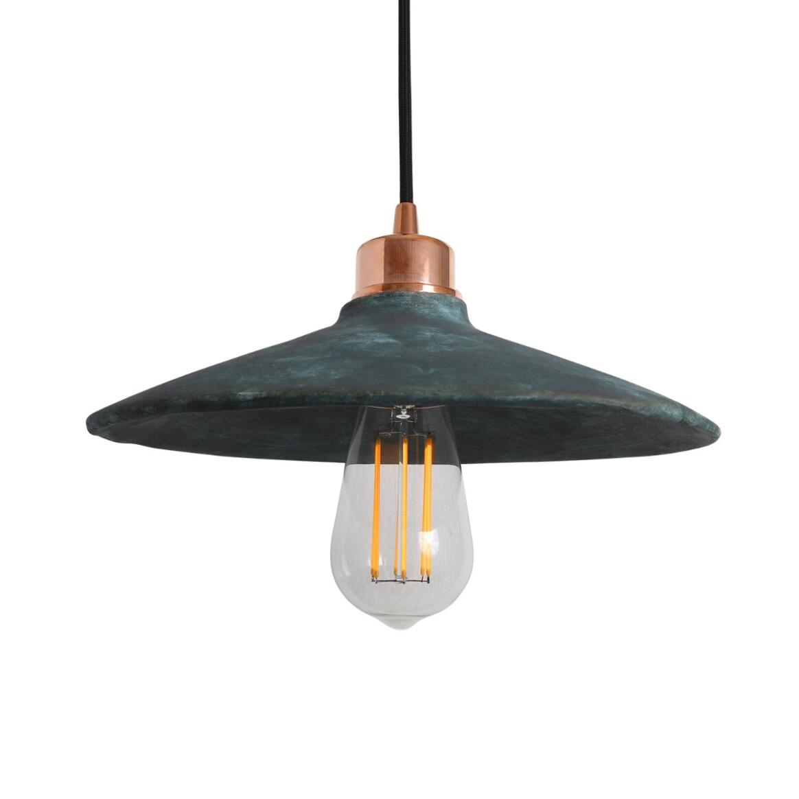 Suspension Luminaire en Laiton Martelé Lotus | Bohème Home