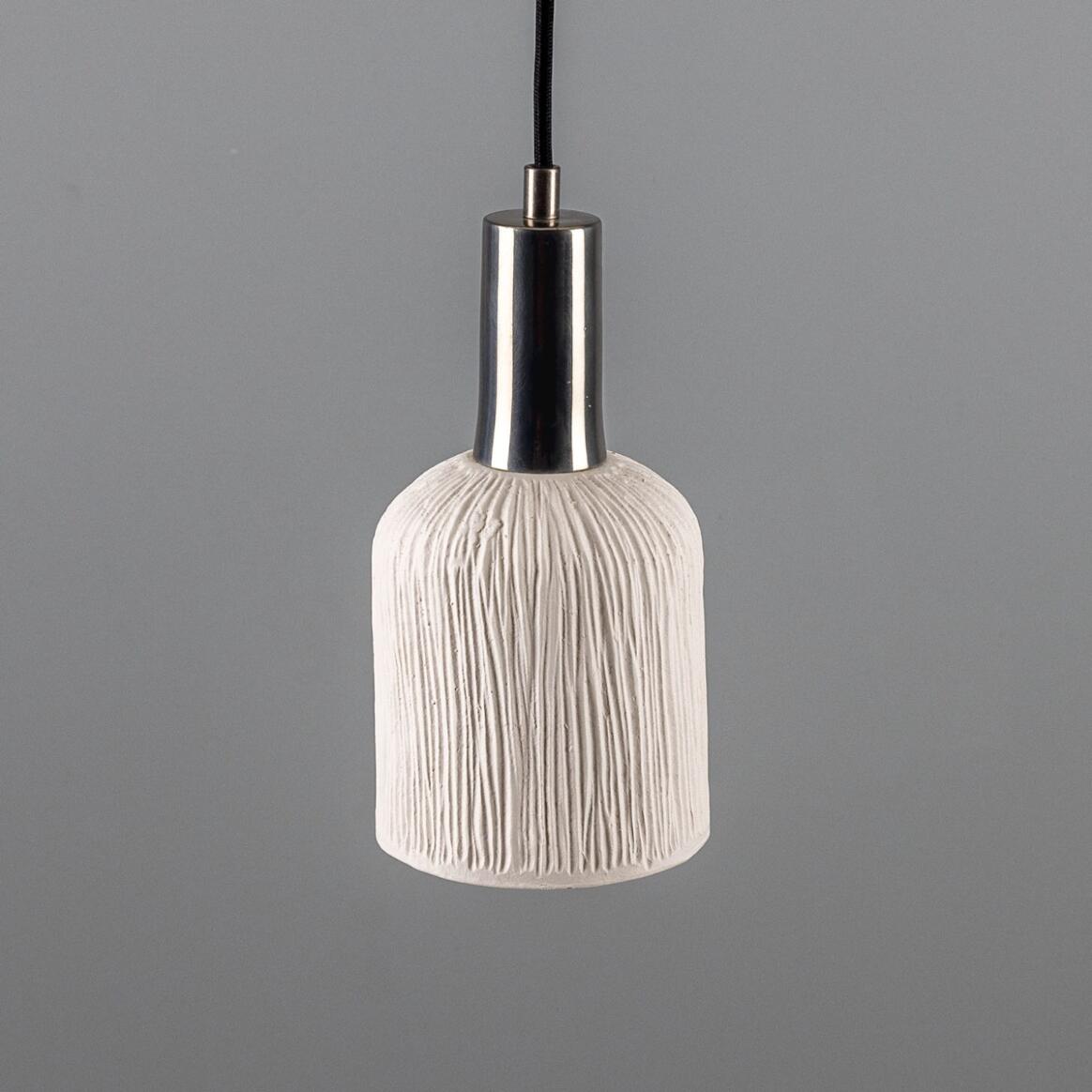 Suspension En Laiton Et Céramique Conique – Style Campagne – Artérame Ferro, Fabrication Italienne