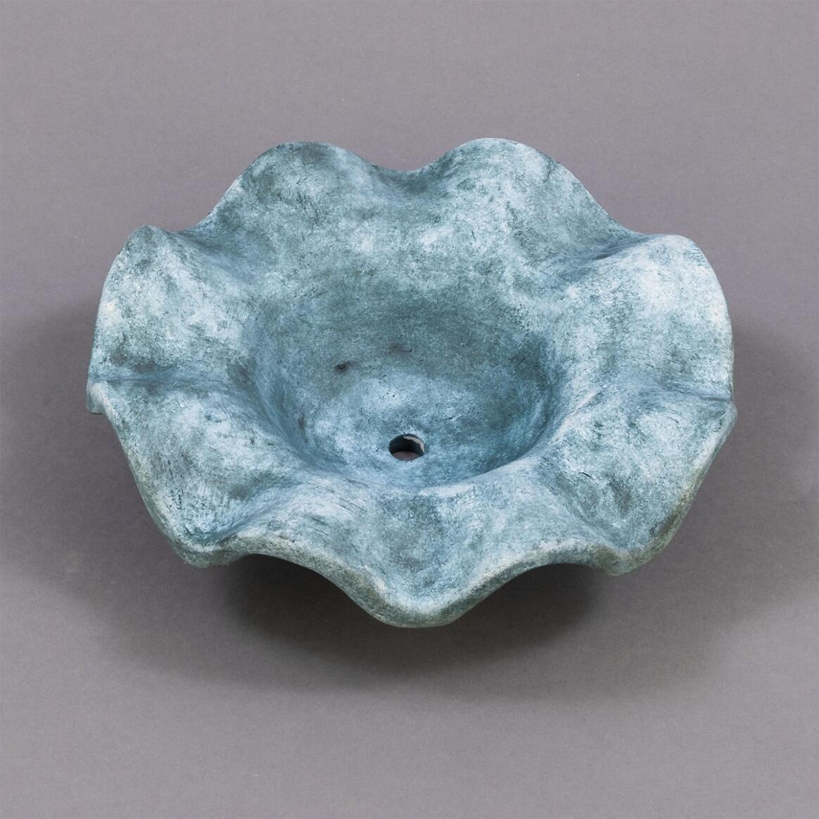 Rivale Blue Earth Ceramic Lamp Shade 8.25" main product image