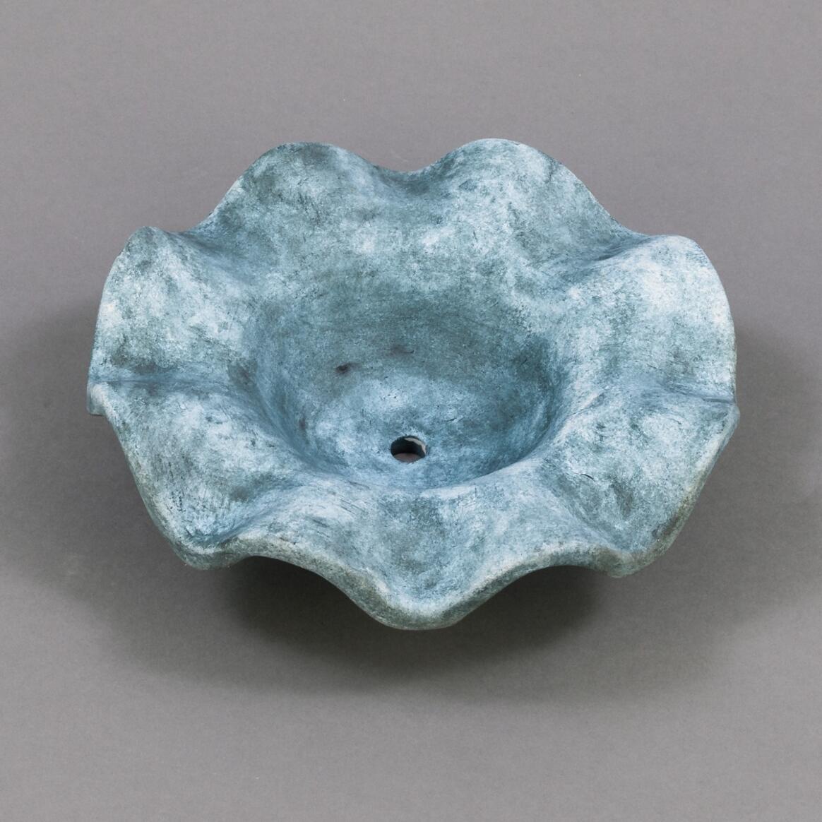 Rivale Blue Earth Ceramic Lamp Shade 8.25" main product image