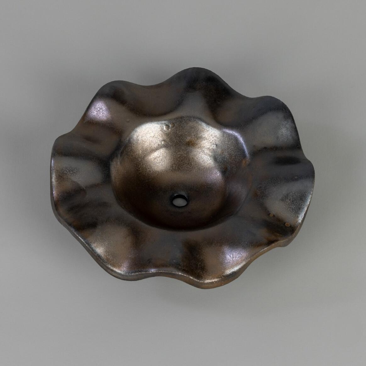 Rivale Ceramic Lamp Shade, Metallic Earth 8.25" main product image