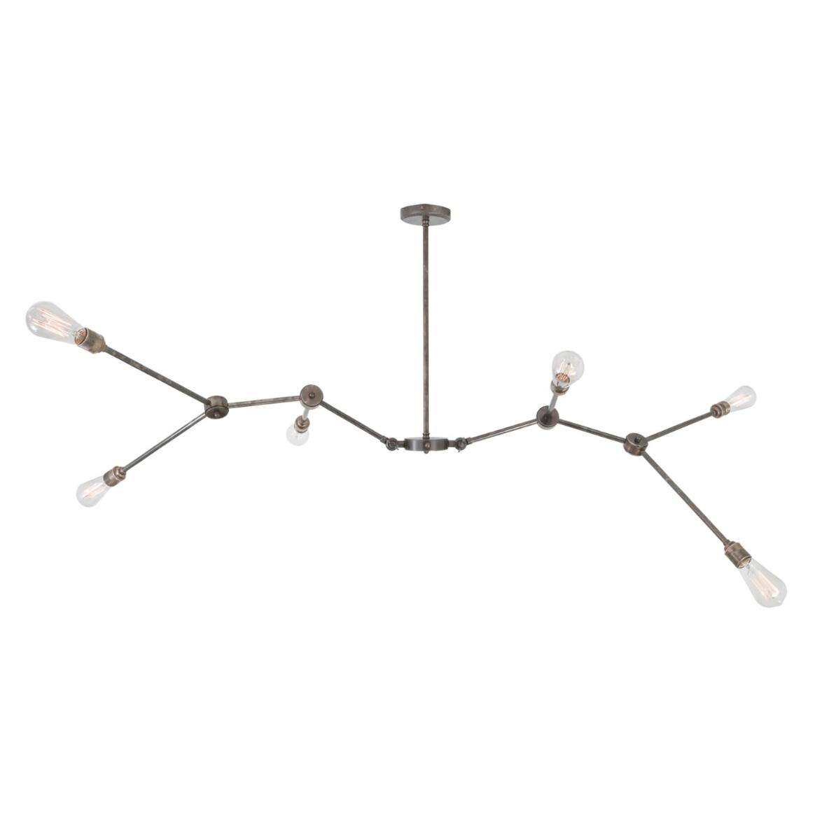 Ottawa Modern Industrial Chandelier, Six-Arm main product image