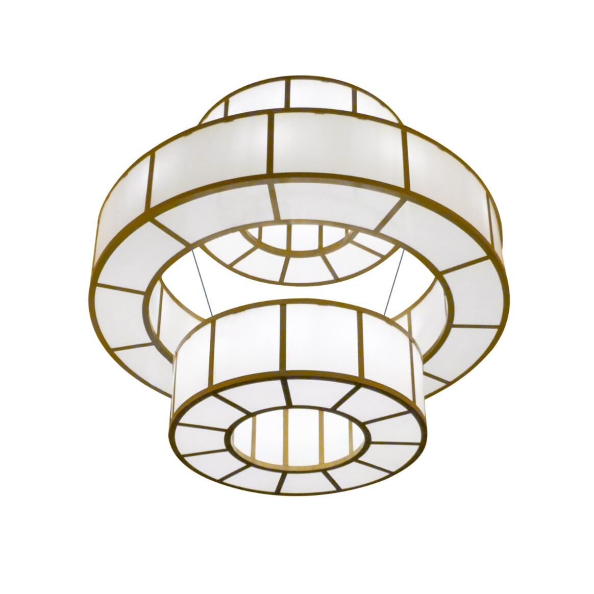 Santa Fe Large Three Ring Chandelier main product image