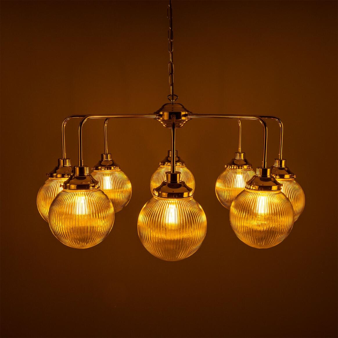 CLEAR Round Lamp Chandelier BOBECHE 4 7/8 D X 1 THICK