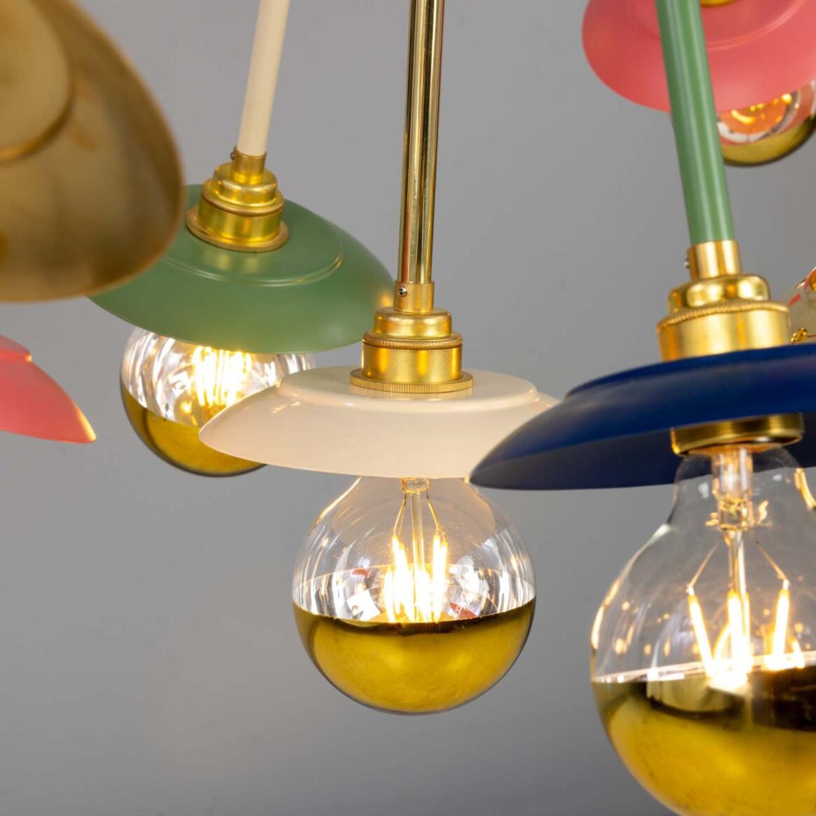 Tokyo Multi-Coloured 29-Arm Brass Sputnik Chandelier 47.25\, image size:1164x1164