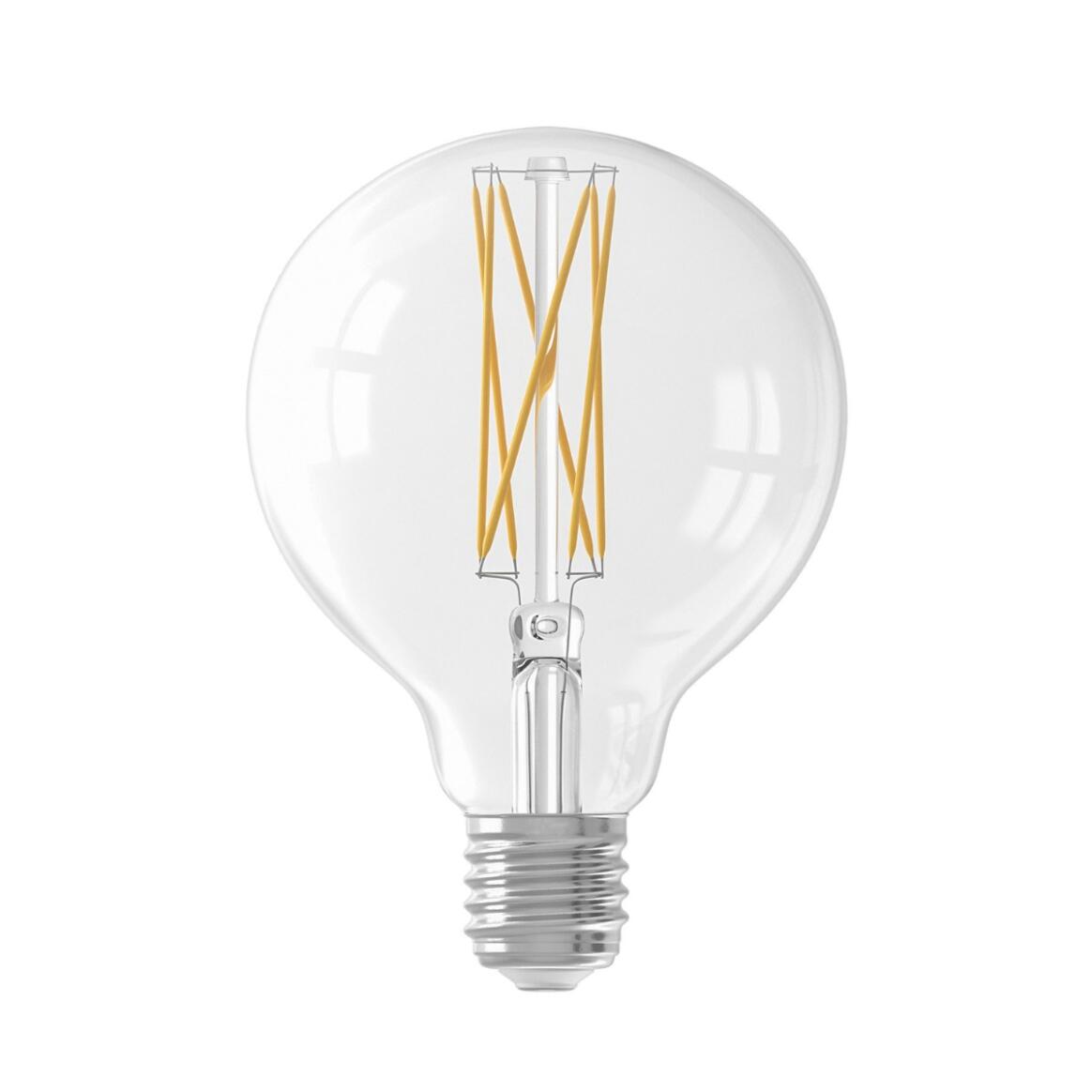 LED XL Round Filament Bulb Dimmable E27 4.5W 2300k 470lm 9.5cm main product image