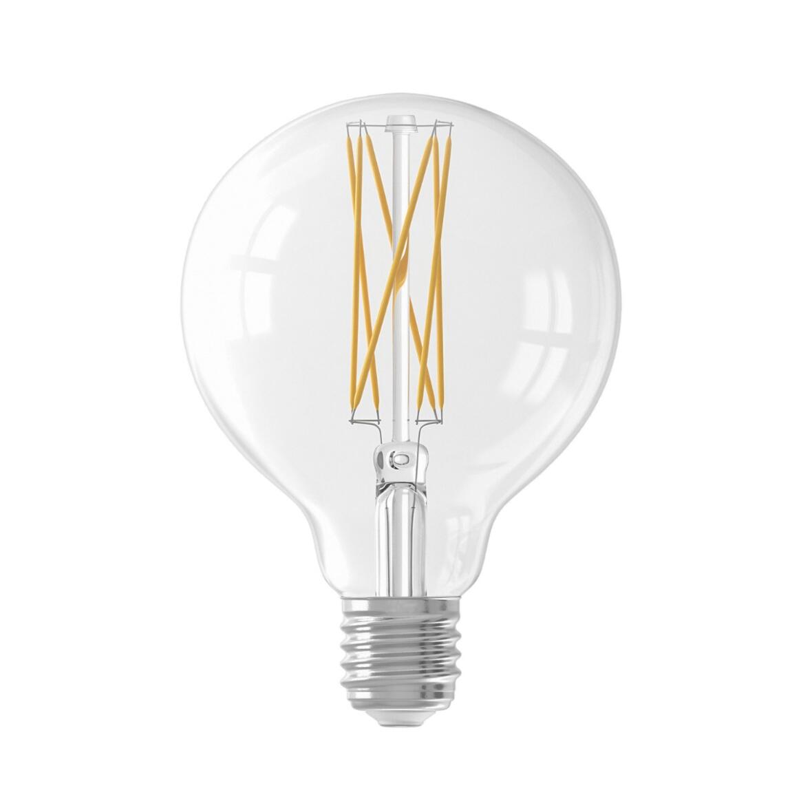 Ampoule LED XL à filament rond variable d'intensité E27 4.5W 2300k 470lm 9.5cm main product image