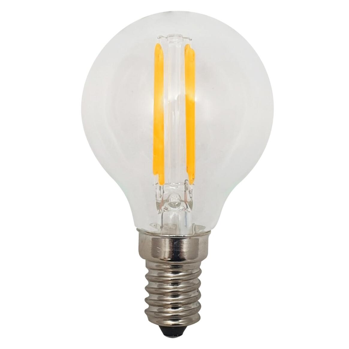 E14 ampoule LED golfball variable d'intensité 5W 2700k 440lm 4.5cm main product image